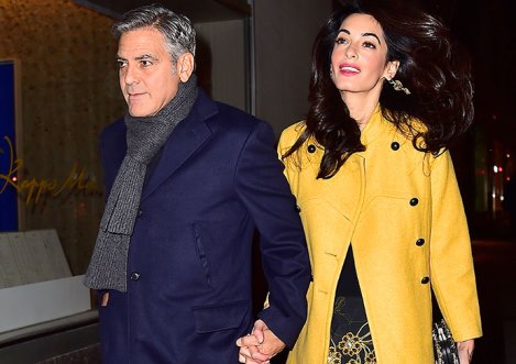 Первые фото беременной супруги Джорджа Клуни